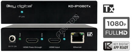 Key Digital KD-IP 1080 Tx - salony w Katowicach i Toruniu zapraszają - profesjonalne systemy audiowizualne