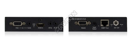 Blustream HEX100HDVGA-KIT - salony w Katowicach i Toruniu zapraszają - profesjonalne systemy audiowizualne