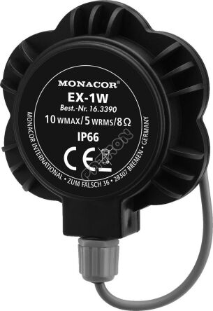 Monacor EX-1W - salony w Katowicach i Toruniu zapraszają - profesjonalne systemy audiowizualne