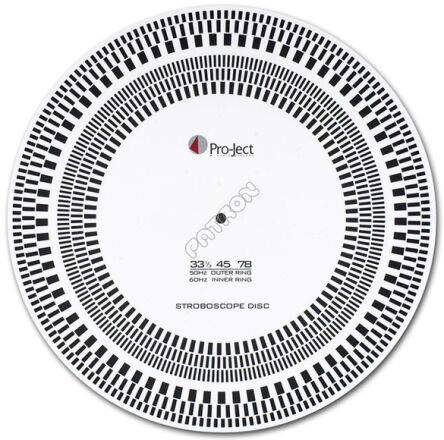 Pro-Ject Strobe It - Mata stroboskopowa, szablon do ustawiania wkładki - salony w Katowicach i Toruniu zapraszają - kupuj u najlepszych! 