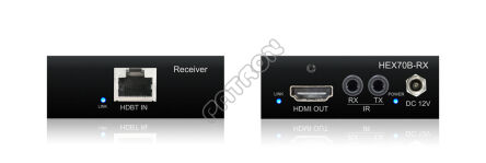 Blustream HEX70B-RX - salony w Katowicach i Toruniu zapraszają - profesjonalne systemy audiowizualne