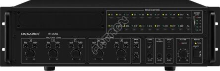 Monacor PA-2420Z - salony w Katowicach i Toruniu zapraszają - profesjonalne systemy audiowizualne