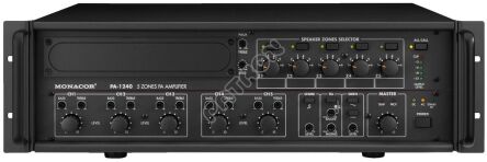 Monacor PA-1240 - salony w Katowicach i Toruniu zapraszają - profesjonalne systemy audiowizualne