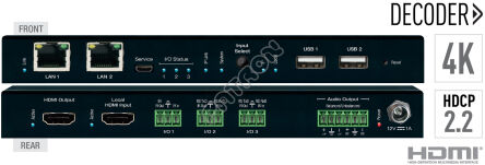 Key Digital KD-IP 922 DEC - salony w Katowicach i Toruniu zapraszają - profesjonalne systemy audiowizualne