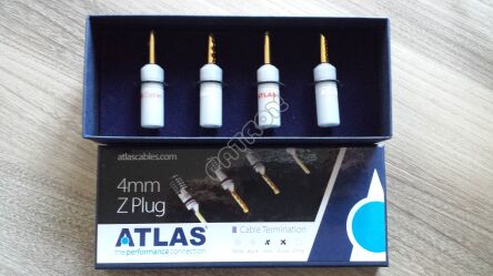 Atlas Cables ACC Z PLUG SCREW X4 - wtyki bananowe - salony w Katowicach i Toruniu zapraszają - kupuj u najlepszych!